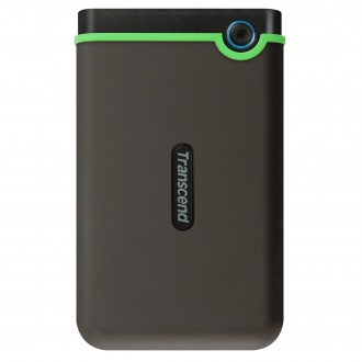 500GB Transcend StoreJet 25M3 USB3.1 Slim Portable Hard Drive Shock-Resistant