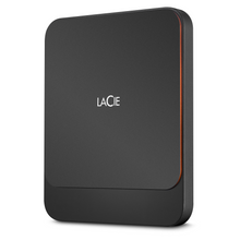 Load image into Gallery viewer, 1TB Seagate LaCie Portable External USB3.0 SSD Drive - Black/Orange
